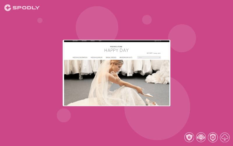 Wedding Store Magento Theme Wedding Store Magento Theme