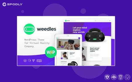 Weedles | Virtual Reality Store & VR Room WordPress Theme