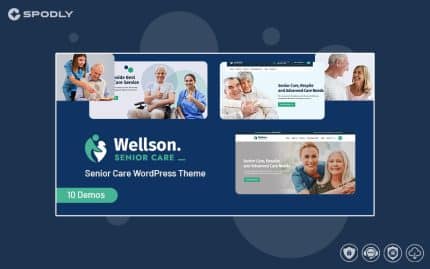 Wellson - Senior Care and Medical WordPress Theme