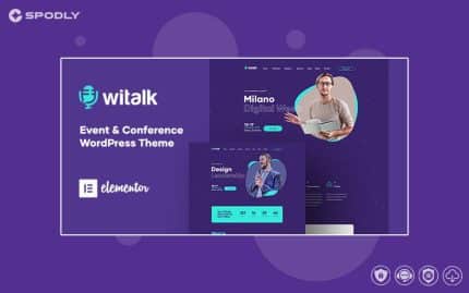WiTalk - Event & Conference WordPress Theme
