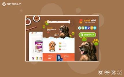 WoofWild - Pet Food & Accessories Store - Shopify OS2.0 Multipurpose Responsive Theme