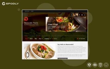 Woothemes Memorable WooCommerce Themes