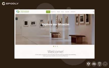 The Museum - Art & History Museum Responsive Joomla Template