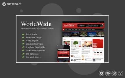 World Wide - Responsive Magazine WordPress