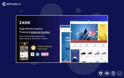Zank - Shoes Fashion Sports Store WooCommerce