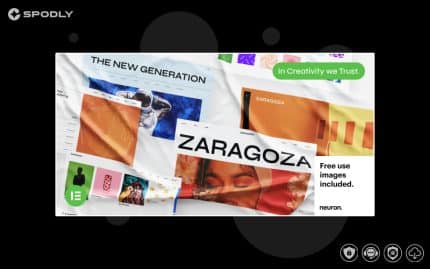 Zaragoza - Creative Portfolio WordPress Theme