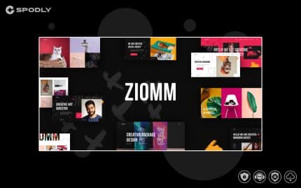 Ziomm - Creative Agency & Portfolio WordPress Theme