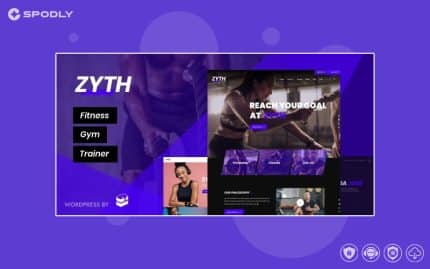 Zyth - Fitness Gym WordPress