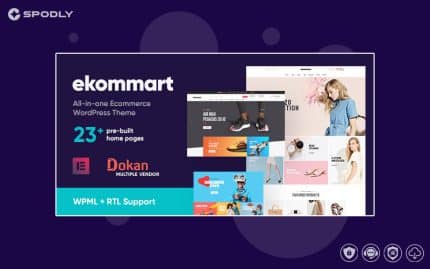ekommart - All-in-one eCommerce WordPress Theme