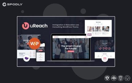 uReach | Immigration Center & Relocation Company WordPress Theme