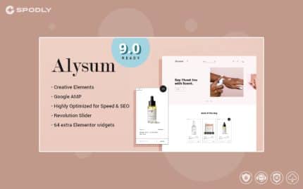 Alysum - Premium Prestashop 9 AMP Theme