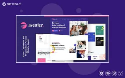 Aventer Conferences & Events WordPress Theme