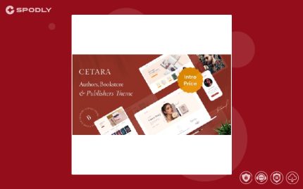 Cetara – Beautiful WordPress Theme for Authors