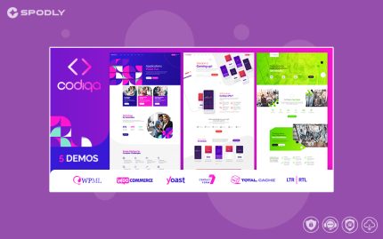 Codiqa - Software & Digital WordPress Theme