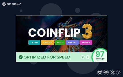 Coinflip - Casino Affiliate & Gambling WordPress Theme