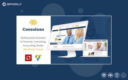Consuloan Multipurpose Consulting WordPress Theme