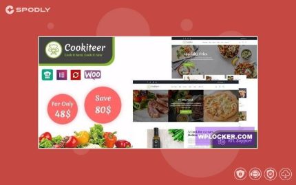 Cookiteer – Food and Recipe WordPress Theme