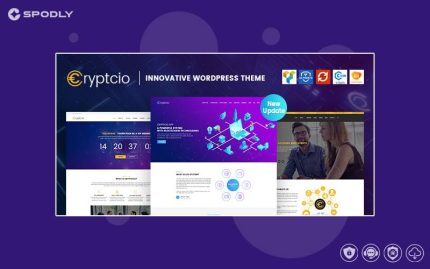 Cryptcio - Innovative WordPress Theme