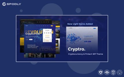 Cryptro - Crypto, NFT, Blockchain, Bitcoin WordPress