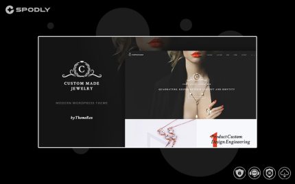 Custom Made | Jewelry Manufacturer and Store WordPress Theme