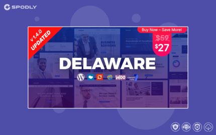 Delaware - Consulting and Finance WordPress Theme