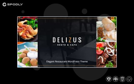 Delizus | Restaurant Cafe WordPress Theme