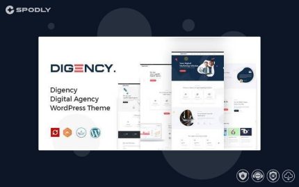 Digency – Multi-Purpose Portfolio WordPress Theme