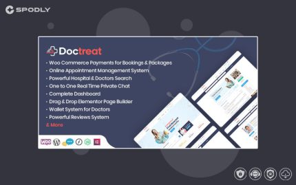 Doctreat - Hospitals and Doctors Directory WordPress Listing Theme
