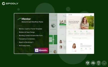 Mentor – Personal Development Coach WordPress Theme
