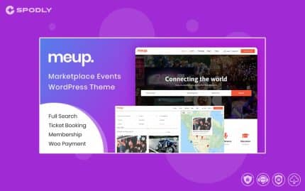 Meup - Event Marketplace WordPress Theme