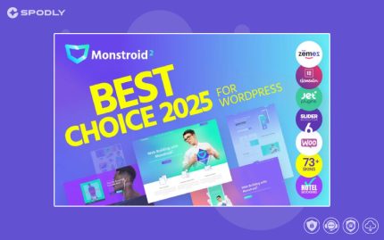 Monstroid2 - Clean Multipurpose Business Consulting & IT Technology WordPress Elementor Theme