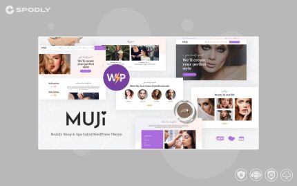 Muji | Beauty Shop & Spa Salon WordPress Theme