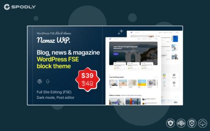 Ncmaz - News Magazine FSE WordPress Block Theme