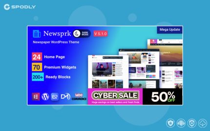 Newsprk Newspaper WordPress Theme
