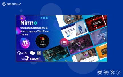 Nimmo - Creative One Page WordPress Theme