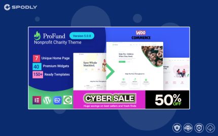 Nonprofit ProFund - Charity WordPress Theme
