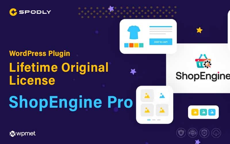 ShopEngine Pro WordPress Plugin – Lifetime Original License