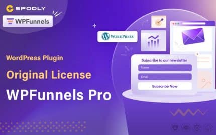 WPFunnels Pro – Sales Funnel Builder WordPress Plugin with Original License Key Activation