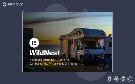 WildNest – Campgrounds and RV Parks Booking Theme