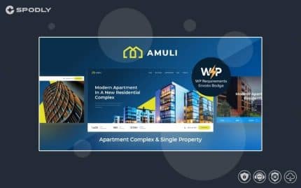 Wordpress Theme Amuli _ Property & Real Estate Marketplace WordPress Theme