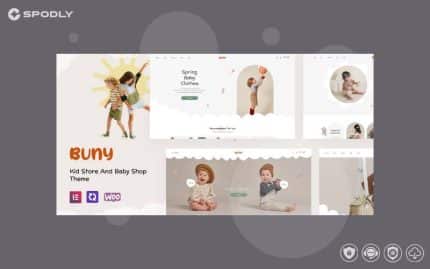 Wordpress Theme Buny – Kids Store and Baby Shop WordPress Theme