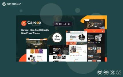 Wordpress Theme Careox - Non Profit Charity WordPress Theme