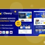 Wordpress Theme Cleeny – Cleaning Services & Window Cleaner WordPress Theme