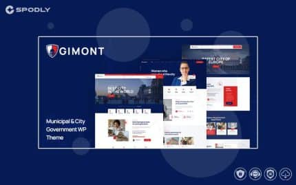 Wordpress Theme Gimont - City Government WordPress Theme(1)