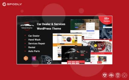 Wordpress Theme IdealAuto - Car Dealer & Services WordPress Theme