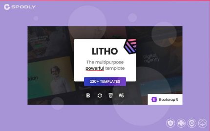 Wordpress Theme Litho – The Multipurpose HTML5 Template