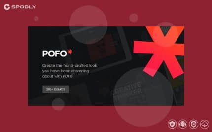 Wordpress Theme Pofo - Creative Portfolio and Blog WordPress Theme
