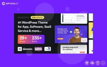 Wordpress Theme ShadePro - Multi-Purpose WordPress Theme