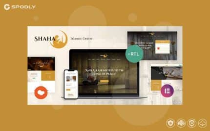 Wordpress Theme Shaha _ Mosque Church & Islamic Masjid WordPress Theme