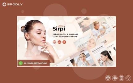 Wordpress Theme Sirpi - Skin Beauty Clinic WordPress Theme